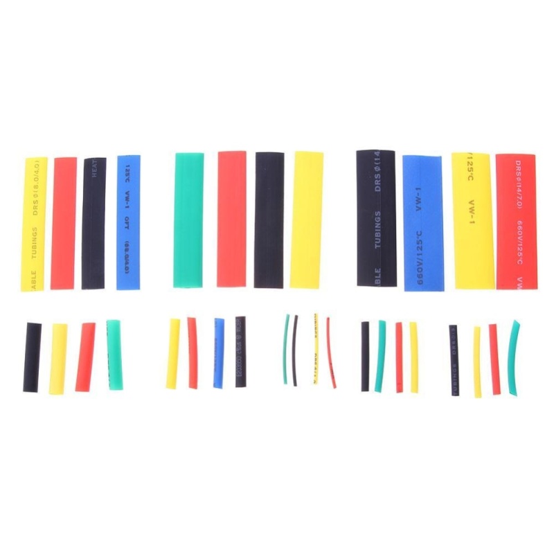 Bảng giá 328pcs Cable Sleeve Insulated Heat Shrink Tubing Wrap Wire Set - intl