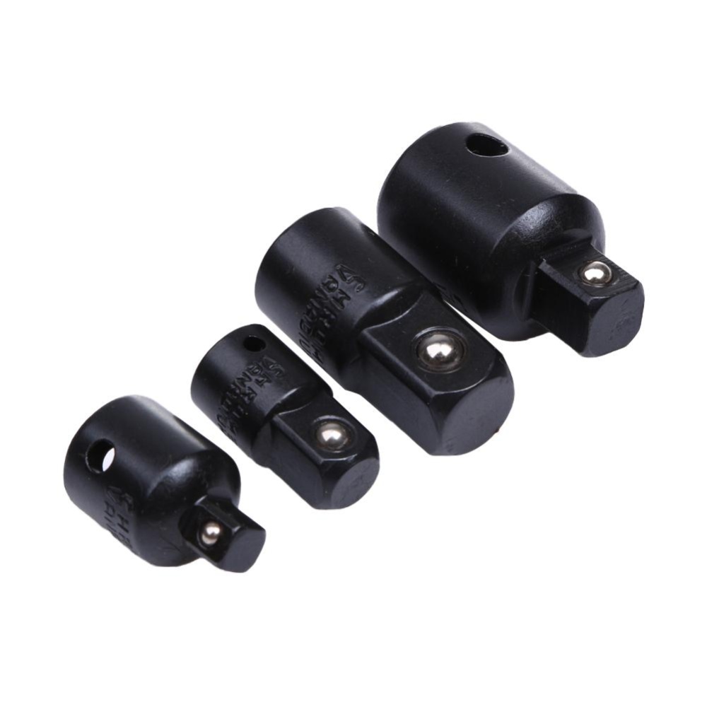 4pcs 1/4 3/8 1/2 Drive Socket Adapter Converter Reducer Air Impact
- intl