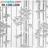 [HCM]5m Decal dán kính/kiếng họa tiết tre Việt Nam