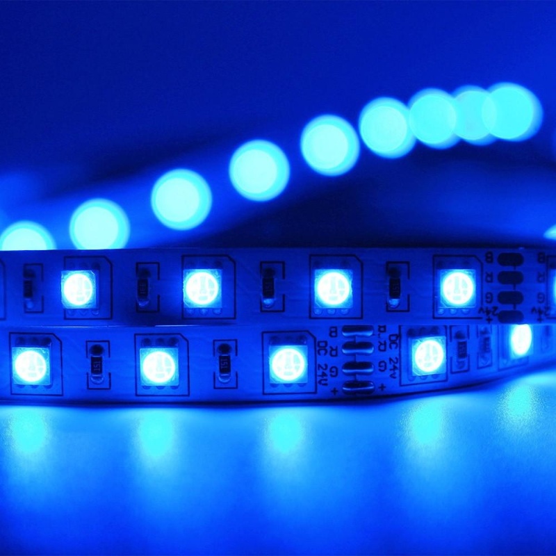 Bảng giá 5M RGB 5050 Non Waterproof LED Strip light SMD 44 Key Remote 12V Power AU - intl