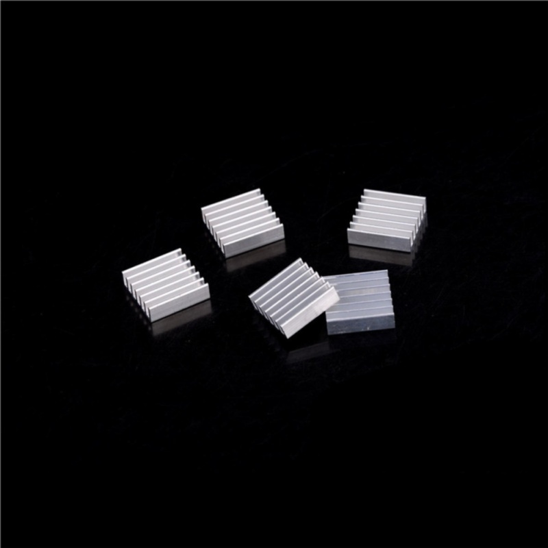 Bảng giá Mua 5pcs 8.8*8.8*5mm Aluminum Heat Sink For Memory Chip - intl