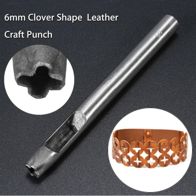 Mua 6mm cross flower DIY leather leather punch punch punch punch Leather Craft Punch - intl