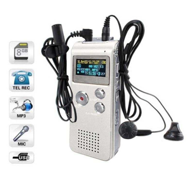 Bảng giá 8GB Digital Audio Voice Recorder Rechargeable Dictaphone Telephone
MP3 Player SL - intl