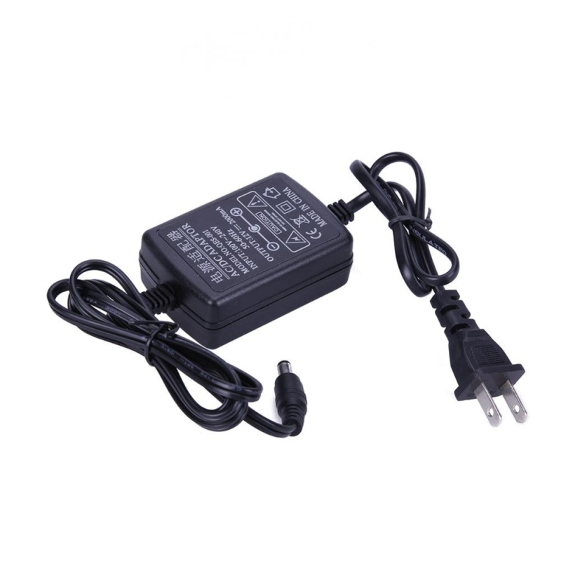 Bảng giá Mua AC to DC Power Adapter 12V 2A Dual Cable Converter(Black)-US Plug -
intl
