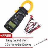 Ampe kiềm kẹp mét DT-3266L tặng 2bin và bút thử điện
