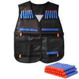 Áo choàng chiến thuật chuồn thấm chuồn tĩnh điện 100 chiếc Súng Đồ Chơi Nerf n-strike Elite Series Màu Xanh, đen-quốc tế
-Quốc tế