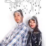 Áo mưa hai đầu trong suốt siêu nhẹ và tiện dụng