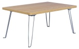 Bàn chân xếp 50 x 80 cm Modulo Home MDL-004L-N (Vân gỗ sồi)(...)