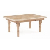 Bàn cafe xếp gọn gỗ tự nhiên Rộng 50cm x Dài 70cm CT (TN)