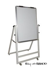 [HCM]Bảng Flipchart di động - Bảng kẹp giấy A0 - BẢNG VIẾT BAVICO KT 80x120cm (Trắng)