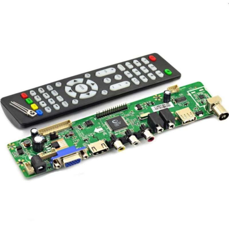 Bảng giá Mua Bảng mạch điều khiển TV LCD V56 Geekcreit® giao thức PC/VGA/HDMI/USB - Quốc tế