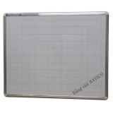 [HCM]Bảng viết bút lông cao cấp không từ bavico BVC0131 KT 80x100cm(Trắng - có kẻ ô vuông 5cm)
