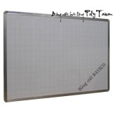 [HCM]Bảng viết bút lông Poly Taiwan BAVICO BVC0120 KT 60x80cm(Trắng kẻ ô vuông 5cm)