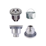 Bầu xi phông chậu rửa bát inox 304 siêu bền - kích thước 11