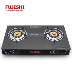 Bếp gas đôi chén nhôm Fujishi FR-1668 - Mặt kính cường lực, Tiết kiệm gas - Bảo hành chính hãng 01 Năm