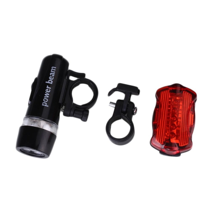Bảng giá Mua Bestprice-5 LED Lamp Mountain Bike Bicycle Headlight Front Rear Safety Indicator Light - intl