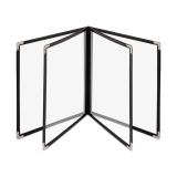 Bìa menu 10 Trang A4 (5 tờ) - Đen