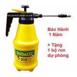 [HCM]Bình tưới nước DUDACO cầm tay- vòi dài- béc xoay 180 độ-MỚI