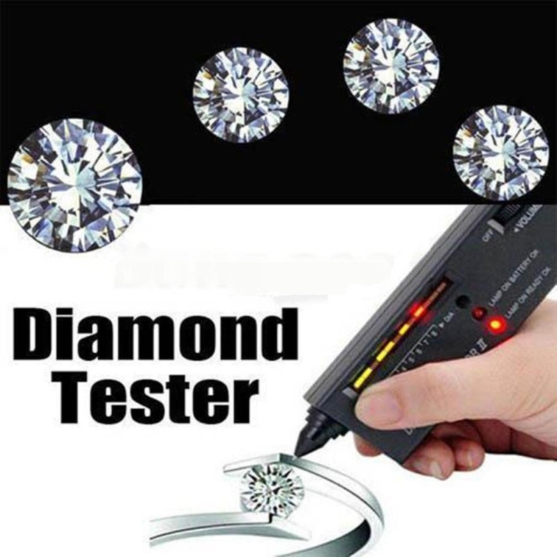 Bảng giá Mua Black Diamond Gem Jewelry Tester Selector II Gems Tool Audio & LED Test Pen BOS - intl