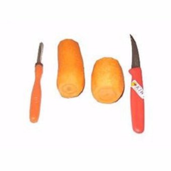 Bộ 02 Dao Tỉa Rau Củ Hiệu KIWI June 2018 - 2 Bộ 02 dao tỉa rau củ hiệu KIWI - 2