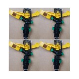 Bộ 04 Béc phun cánh đập chuồn chuồn 2 tia ren ngoài 21 mm