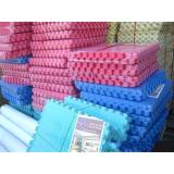 Bộ 04 miếng thảm xốp màu trải sàn cho bé kích thước 60x60 cm