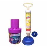 Bộ 1 Bơm thụt thông ống vệ sinh đa năng và 1Chai Thả Bồn Cầu Diệt Khuẩn Hàn Quốc Hương Lavender  TI687