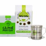 Bộ 1 cà phê bột green + 1 hộp phin giấy green + phin bona coffee