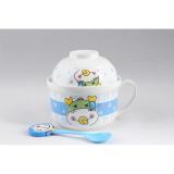 Bộ 1 tô mì và 1 chén bằng sứ ceramics porcelain xd1010b-xd