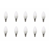 Bộ 10 bóng đèn led trái ớt E14 3w sáng trắng