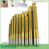 Bộ 10 mũi khoan cưa khoan gỗ, mê ca, nhôm, đồng