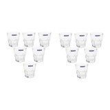 Bộ 12 ly thủy tinh thấp luminarc granity 270ml d0781