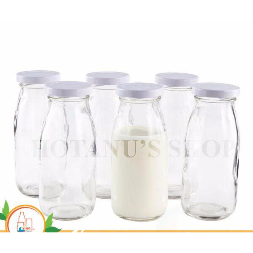Hình ảnh Bộ 16 hũ thuỷ tinh pudding nắp kim loại (200ml)