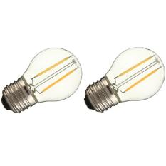 Bộ 2 bóng đèn tròn trang trí edison vintage g45 e27 2w