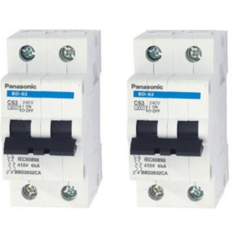 Bảng giá Mua Bộ 2 cầu dao tự động 2 pha BBD2322CNV Panasonic 32A