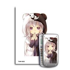 Bộ 2 decal trang trí máy tính cầm tay Anime 002