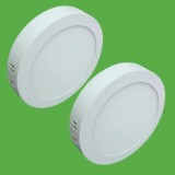 Bộ 2 đèn led ốp trần nổi tròn 24w. ánh sáng trắng (300mm)