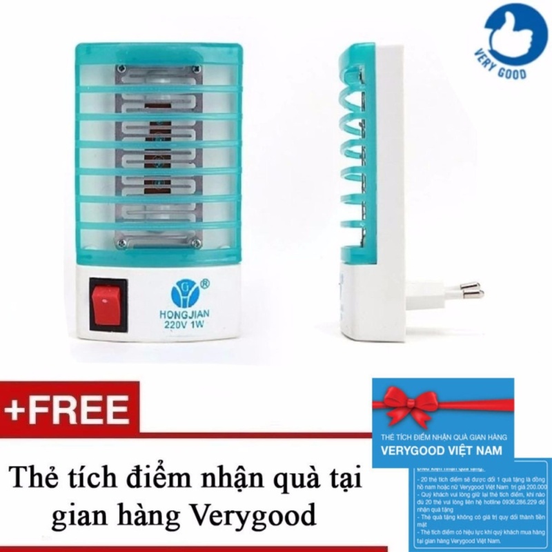 Bảng giá Bộ 2 đèn ngủ diệt muỗi + Tặng kèm 1 thẻ tích điểm nhận quà tại gian hàng Verygood