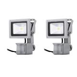 Bộ 2 đèn pha led cảm ứng chống trộm rinoso -10w