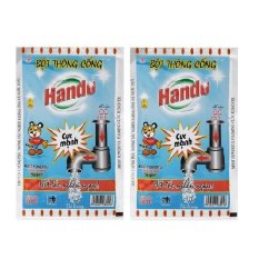 Bộ 2 gói bột thông cống 100g nội địa hando gt010