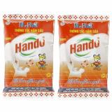 Bô 2 gói bột thông tắc hầm cầu bể phốt Hando 215g