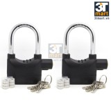 Bộ 2 khóa chống trộm thông minh Kinbar còng dài