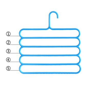 Bộ 2 móc treo quần áo đa năng