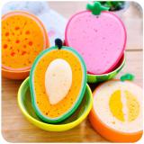 Bộ 2 mút rửa chén hình trái cây