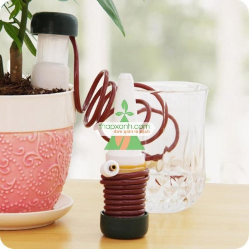 Mua Bộ 2 thiết bị Tưới nhỏ giọt tự động cho hoa, cây cảnh để bàn