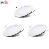 Bộ 3 đèn led âm trần suntek 9w