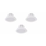 Bộ 3 đèn philips led downlight âm trần 44082 7w