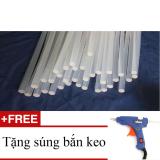 Bộ 30 keo nến Silicon + Tặng 1 súng bắn keo silicon