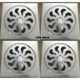 Bộ 4 chiếc phễu thoát sàn Vinahasa inox, ống thoát 76mm