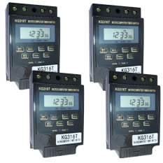 Bộ 04 công tắc hẹn giờ 28 chu kỳ on off- kg316t